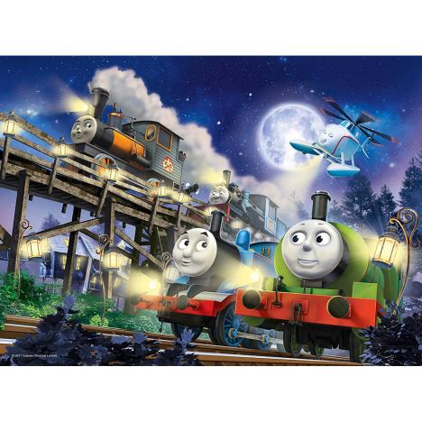 Thomas & Friends XXL 60pc Glow in the Dark Jigsaw Puzzle Extra Image 1